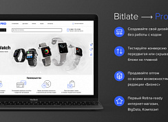 Bitlate Pro: Магазин с конструктором дизайна