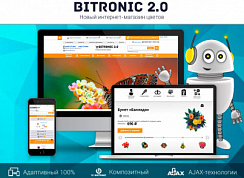 Битроник 2 — интернет-магазин цветов на Битрикс